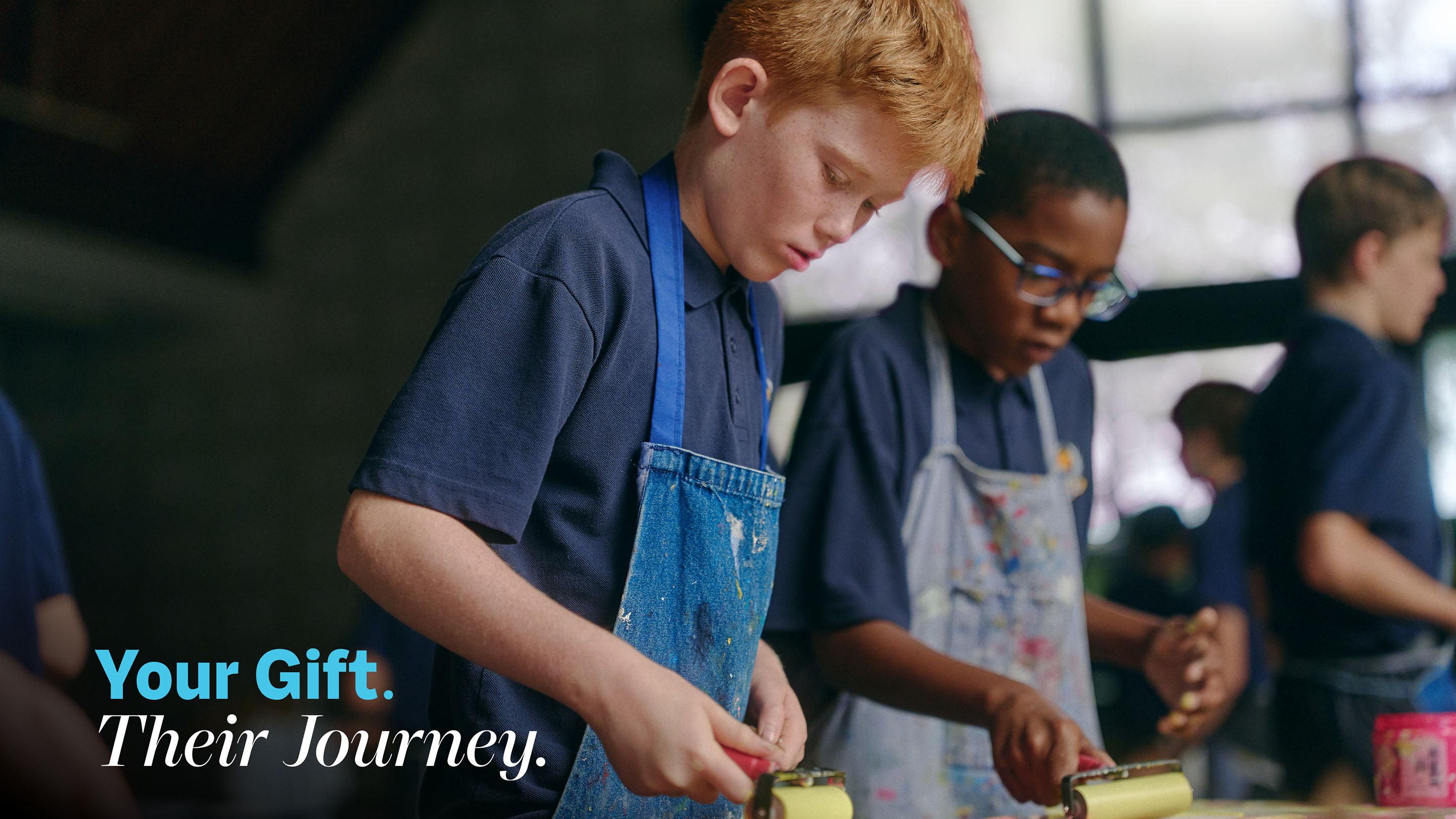 UCC campus in autumn with students walking on tree-lined avenue